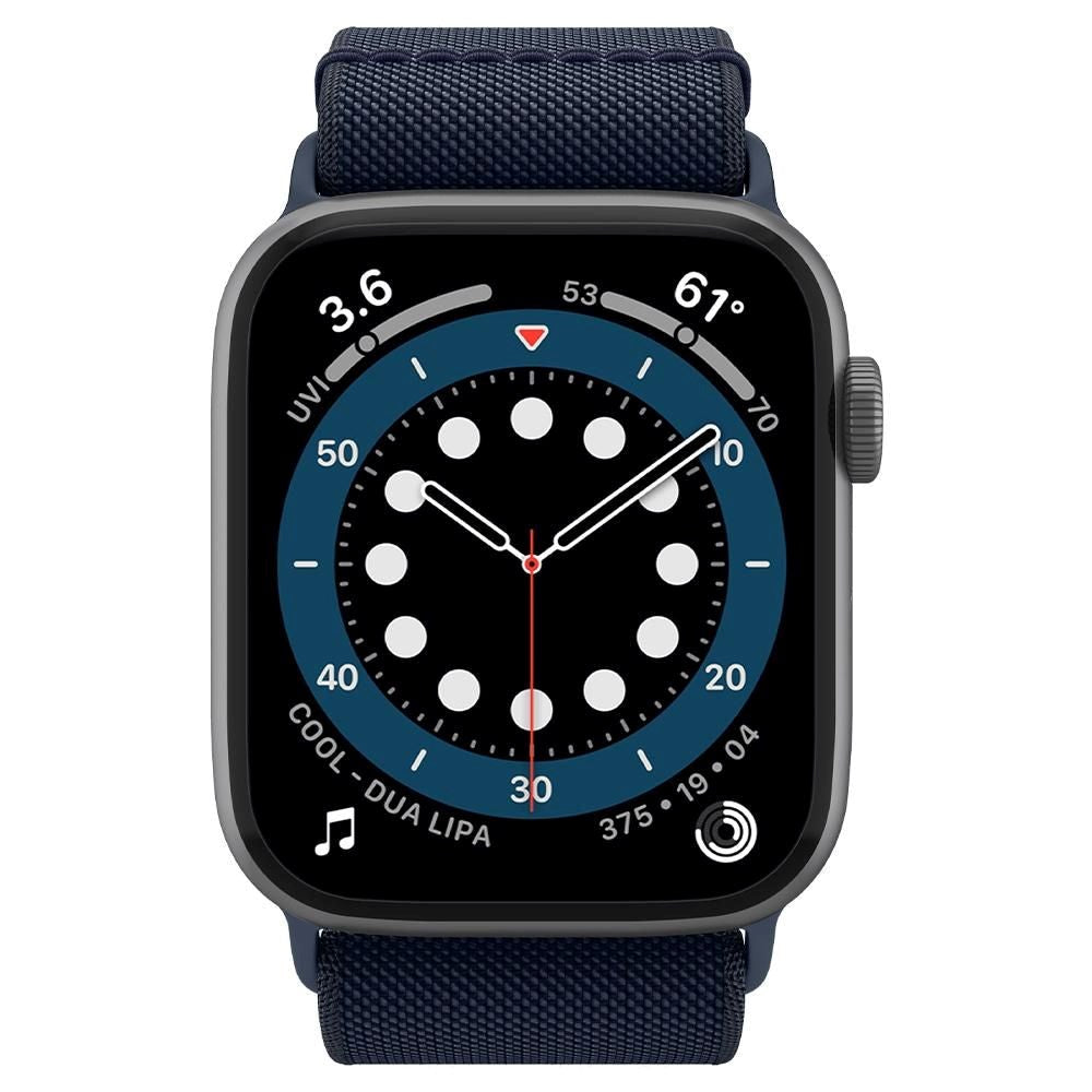 Spigen Fit Lite Apple Watch (42/44/SE/45/46/49mm) Fabric Strap - Navy