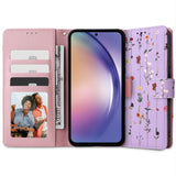 Samsung Galaxy A54 (5G) Tech-Protect Wallet Case - Garden Violet