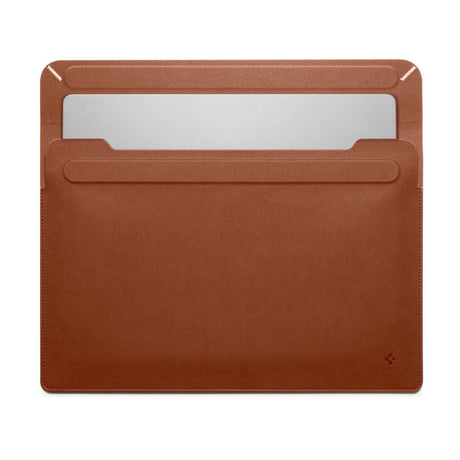 Spigen Valentinus Faux Leather Sleeve for MacBook / Laptop 15-16" (40 x 28 x 2 cm) - Classic Brown