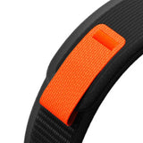 Universal Garmin 22mm QuickFit Tech-Protect Nylon Pro Strap - Black / Orange