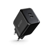 Tech-Protect Network PD 35W Wall Charger w. 2 x USB-C - Black