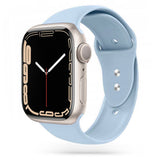 Apple Watch (38/40/SE/41/42mm) Tech-Protect Icon Band Silicone Strap - Light Blue