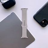 Apple Watch (42/44/SE/45/46/49mm) Tech-Protect Icon Band Silicone Strap - Grey