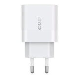 Tech-Protect Network 20W Wall Charger w. 2 x USB-C - White