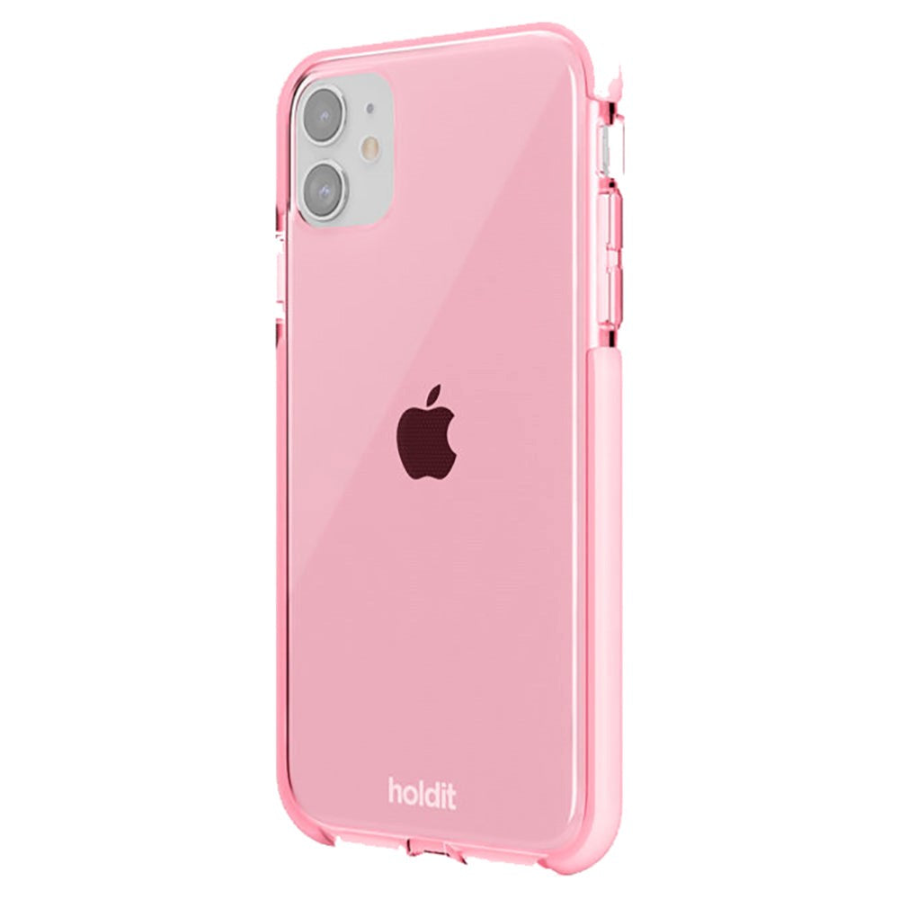 Holdit iPhone 11 Seethru Case - Bright Pink