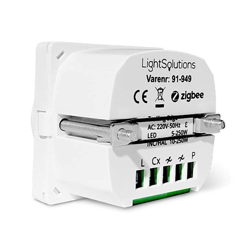 Light Solutions - ZigBee Rotating Dimmer for LK FUGA Contact - 250W - White