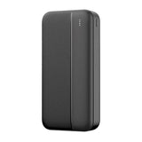 Maxlife MXPB-02 Powerbank 20W w. USB-A, USB-C & Micro-USB - 20,000 mAh - Black