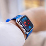 Accutime LED Watch for Kids with Adjustable Strap - Sonic V2