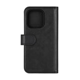 iPhone 16 Pro Essentials 2-in-1 Faux Leather Flip Case - Black