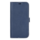 iPhone 16 Essentials 2-in-1 Leather Flip Case - MagSafe Compatible - Blue