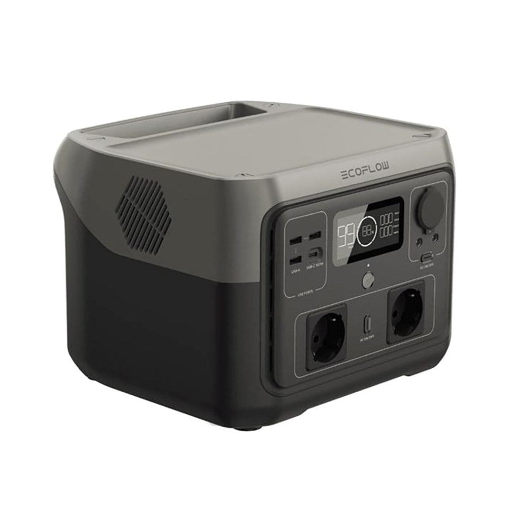 Ecoflow River 2 Max 500W Power Station 512 Wh - Grey