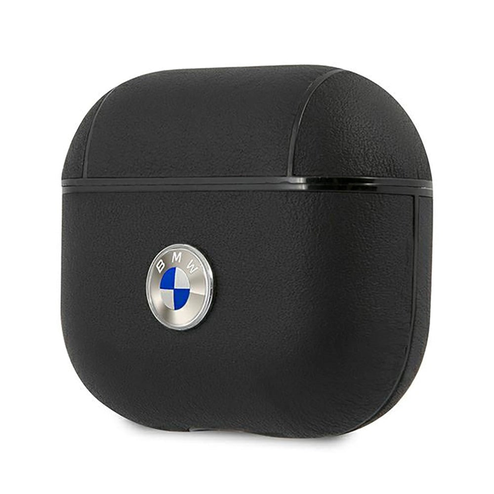 CG Mobile AirPods (3. gen.) Genuine Leather Case w. BMW Logo - Black