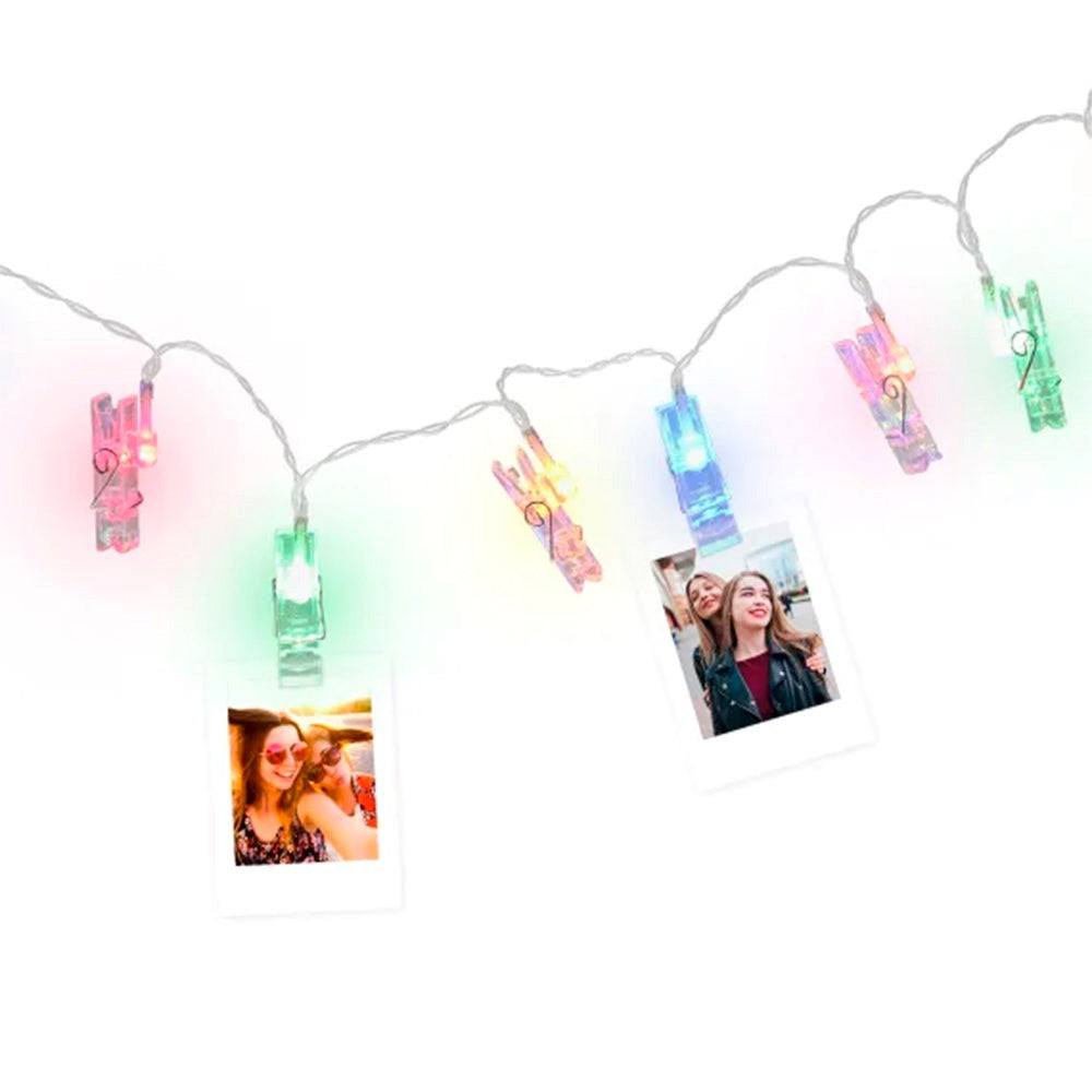 T'NB LED Photo String with Clips - 100 cm - Multi Coloured