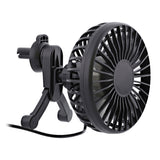 T'NB USB Additional  Car Fan - Black