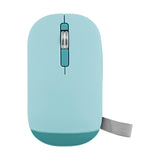 T'NB Wireless Bluetooth Mouse with Finger Strap - Blue