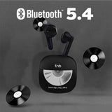 T'NB ORIGIN Wireless In-Ear Headphones with Charging Case - Vinyl Design