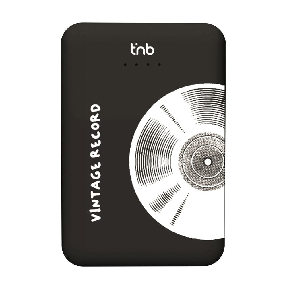 T'NB Powerbank 5,000mAh - 20W - 2 x USB-A - 1 x USB-C - Vinyl Design