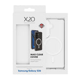Samsung Galaxy S26 X2O Mag Clear Case - MagSafe Compatible - Transparent