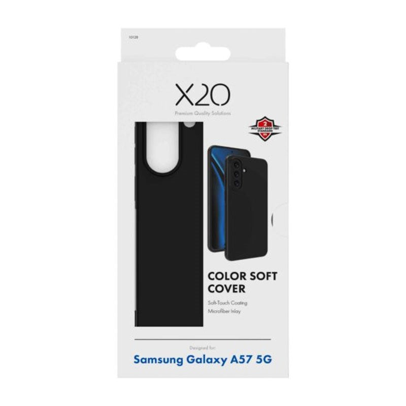 Samsung Galaxy A57 X2O Color Soft Case - Black