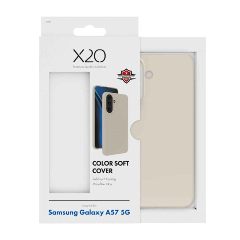 Samsung Galaxy A57 X2O Color Soft Case - Beige