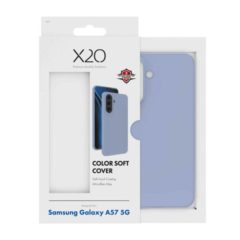 Samsung Galaxy A57 X2O Color Soft Case - Purple