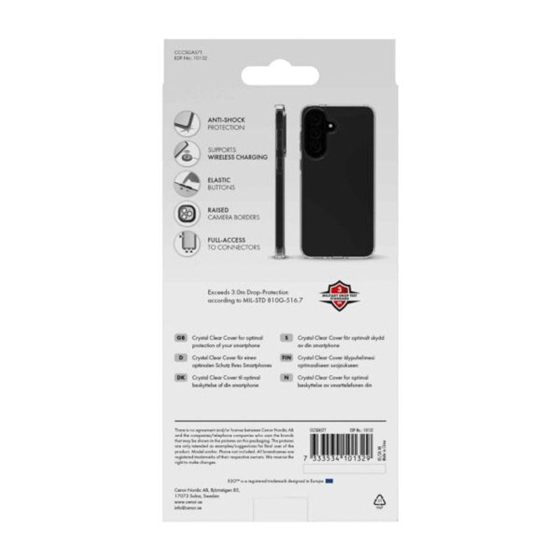 Samsung Galaxy A57 X2O Crystal Clear Case - Transparent