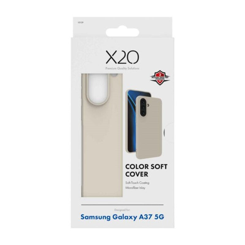 Samsung Galaxy A37 X2O Color Soft Case - Beige