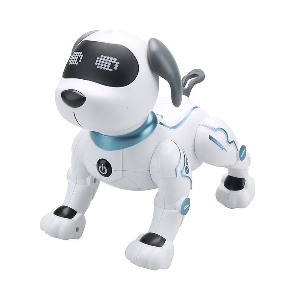 MaxLife Remote Control Toy Dog with Voice Control for Children - White