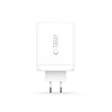 Tech-Protect 200W Wall Charger w. 3x USB-C & 1x USB-A - White