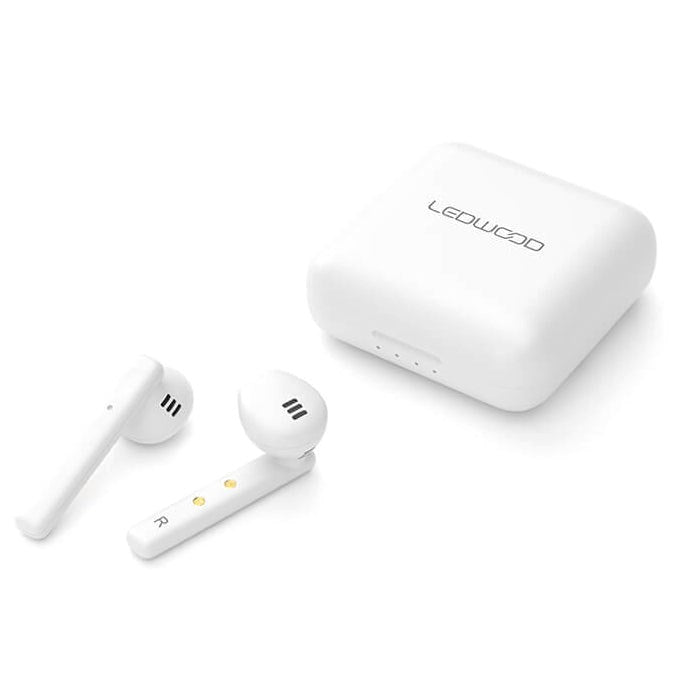 LEDWOOD Hubble True Wireless Headset In-Ear w. Microphone - White