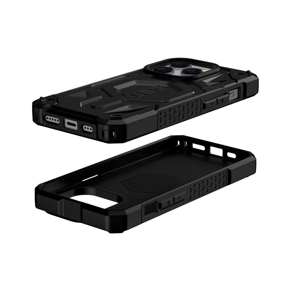 iPhone 14 Pro UAG MONARCH Pro Series Case - MagSafe Compatible - Carbon FIber / Black