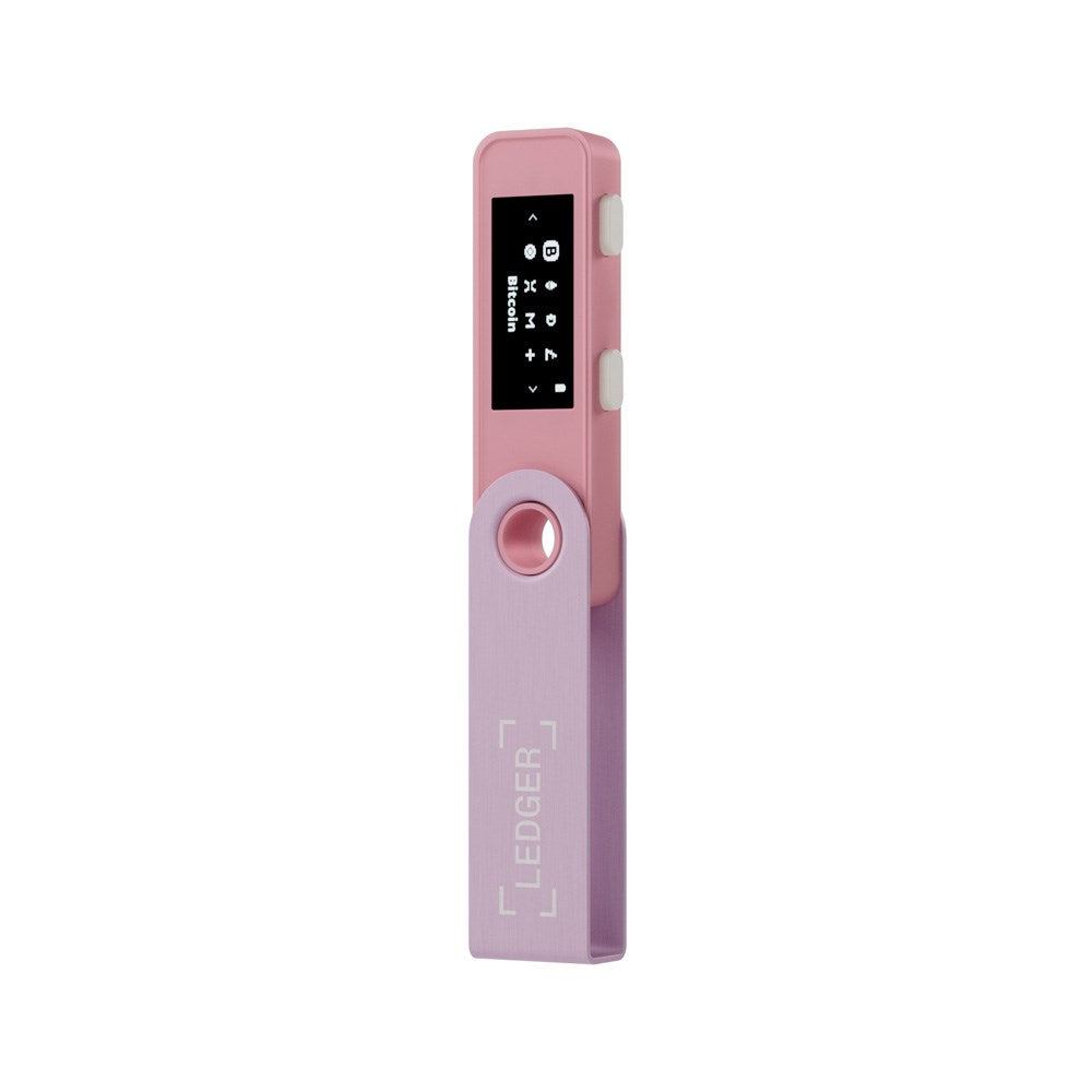 Ledger Nano S Plus Crypto Hardware Wallet - Pastel Pink