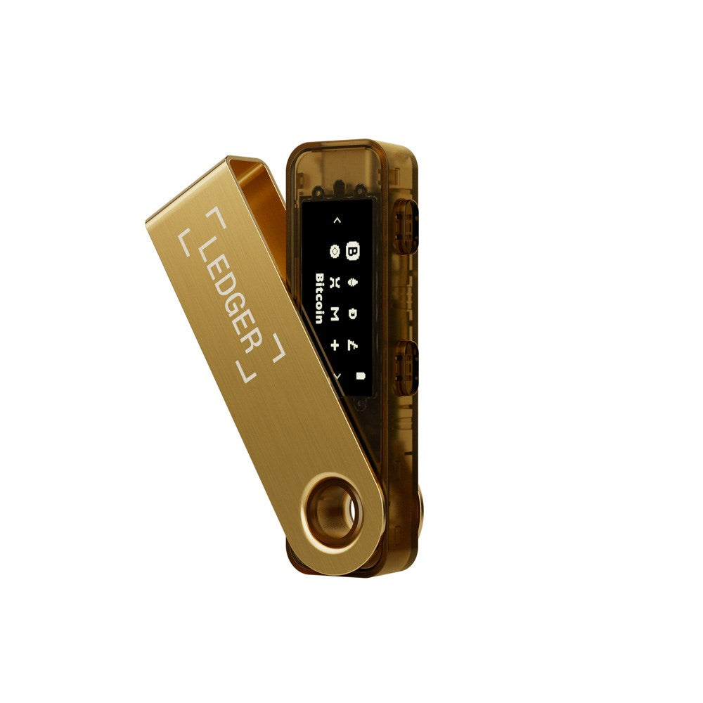 Ledger Nano S Plus Crypto Hardware Wallet - Gold