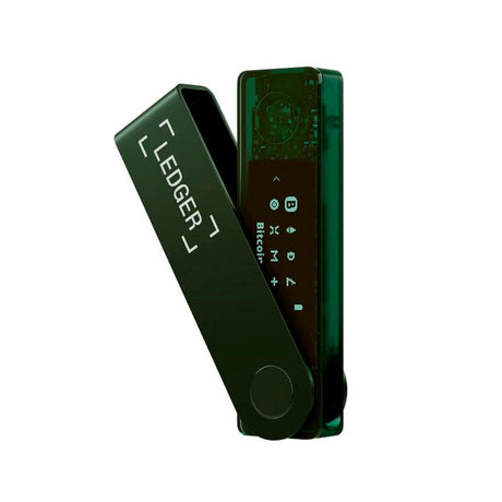 Ledger Nano X Crypto Hardware Wallet - Emerald Green