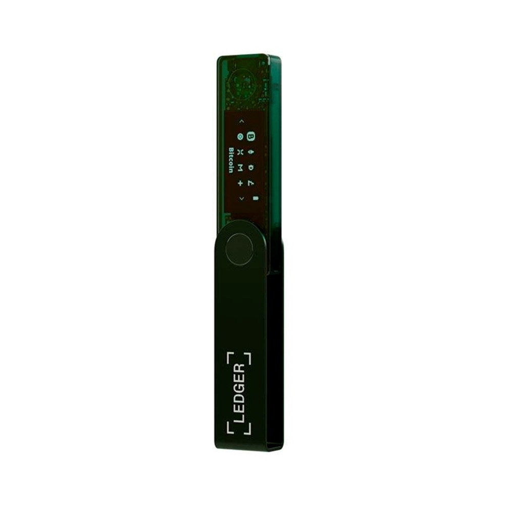 Ledger Nano X Crypto Hardware Wallet - Emerald Green