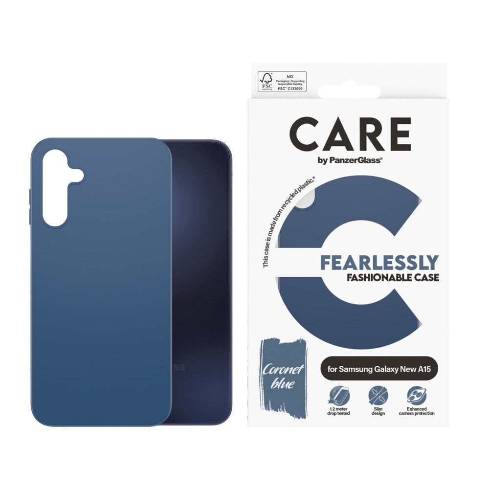 CARE by PanzerGlass® Samsung Galaxy A16 Back Cover - Blue