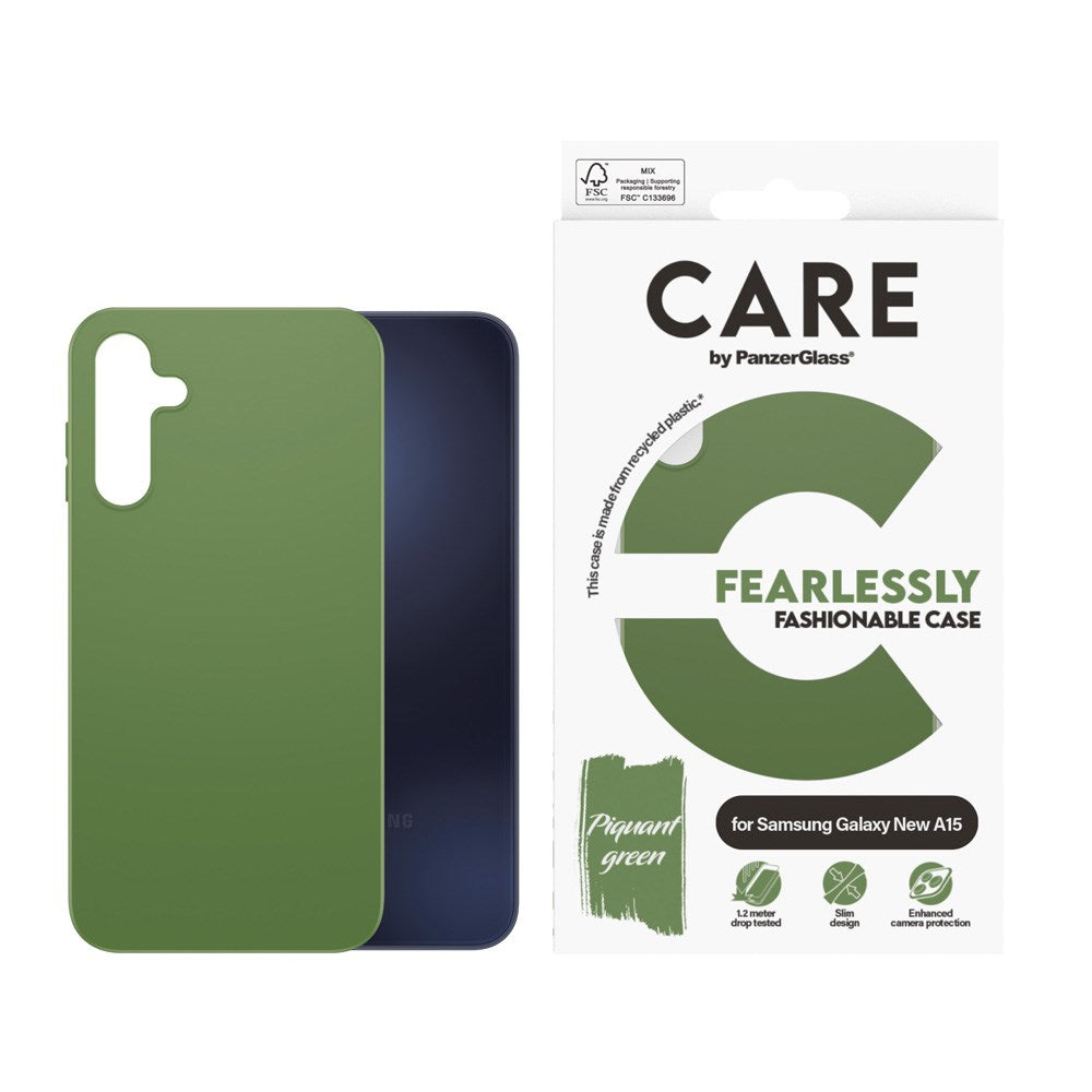 CARE by PanzerGlass® Samsung Galaxy A16 Back Cover - Green