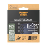 Samsung Galaxy A16 PanzerGlass Hoops - Camera Protection - Transparent / Black