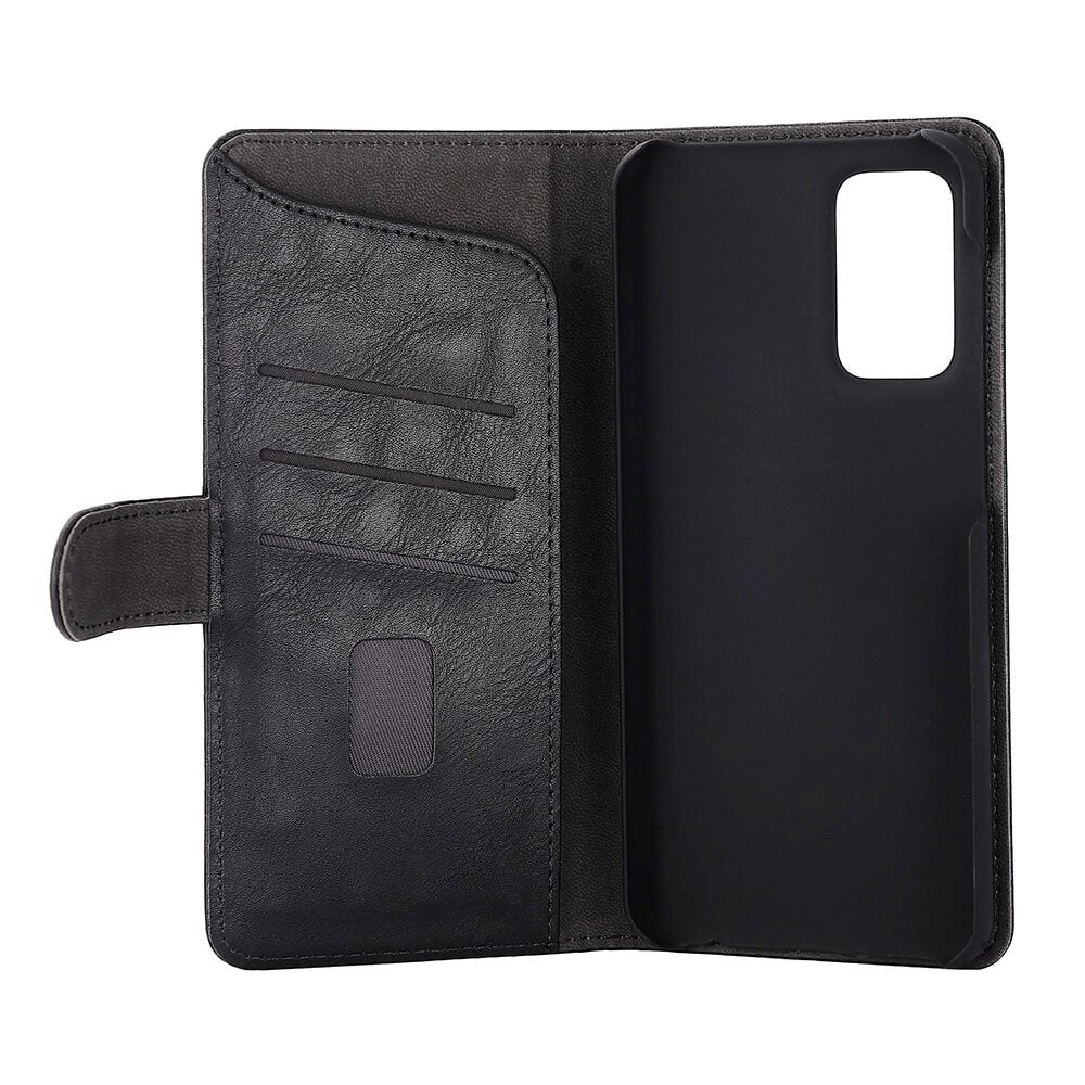 Samsung Galaxy A23 / A23 (5G) GEAR Wallet - Leather Flip Cover with Wallet for 3 Cards - Black