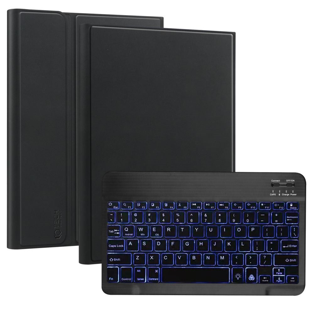 Xiaomi Redmi Pad SE Tech-Protect Keyboard Case With Pencil Holder - English Layout - Black