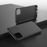 iPhone 14 Pro Max Hurtel Flexible Silicone Soft Case - Black