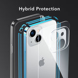 iPhone 14 Plus ESR Ice Shield Hybrid Air-Guard Case - Transparent