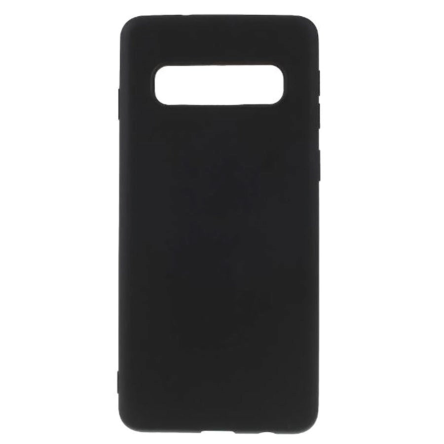 Samsung Galaxy S10 Matte Silicone Case - Black