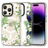 iPhone 15 Pro Max Tech-Protect MagMood Case  - MagSafe Compatible - Spring Daisy