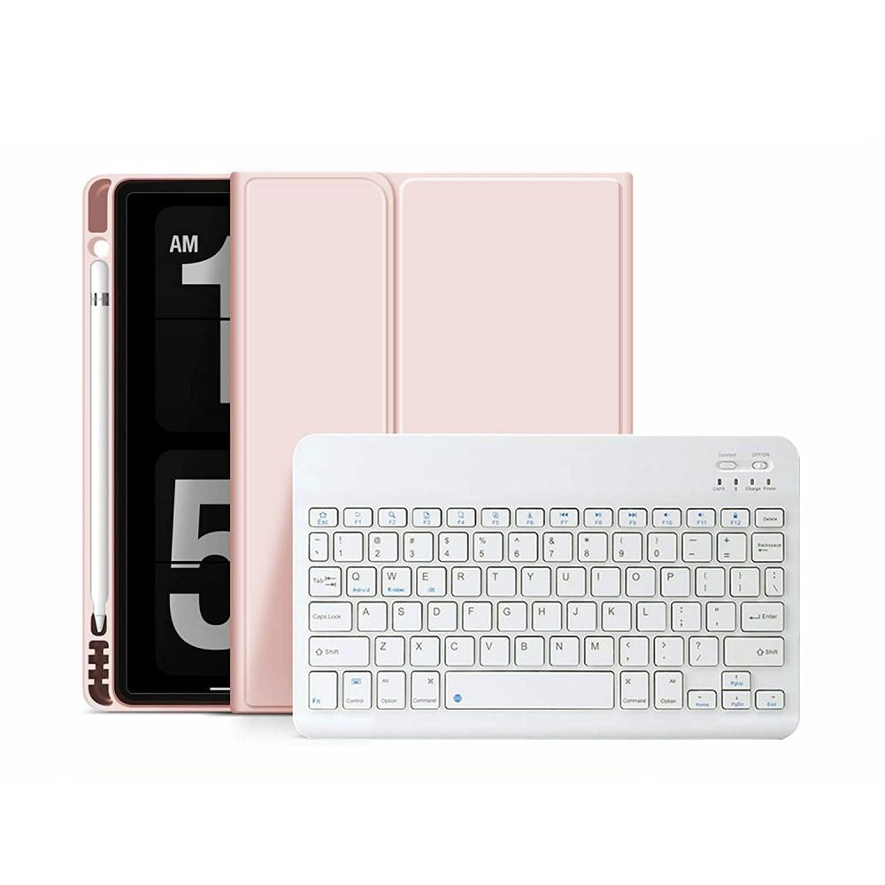 iPad 10.2" (2021 / 2020 / 2019) Tech-Protect Keyboard Case With Pencil Holder - English Layout - Pink