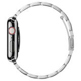 Apple Watch (38/40/SE/41/42mm) Spigen Modern Fit Band - Stainless Steel Strap incl. Pins - Silver