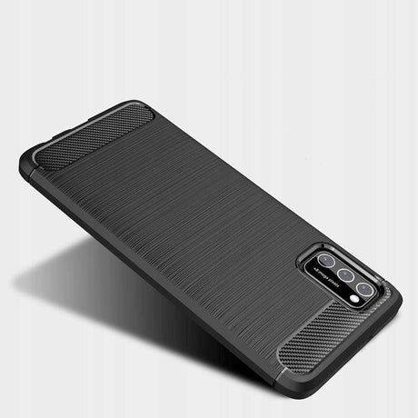 Xiaomi Poco M3 Tech-Protect Flexible Plastic Carbon Case - Black