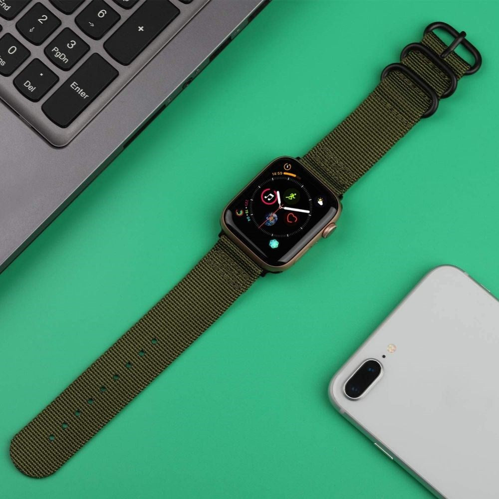 Apple Watch (42-45mm) Tech-Protect Scout Strap - Green