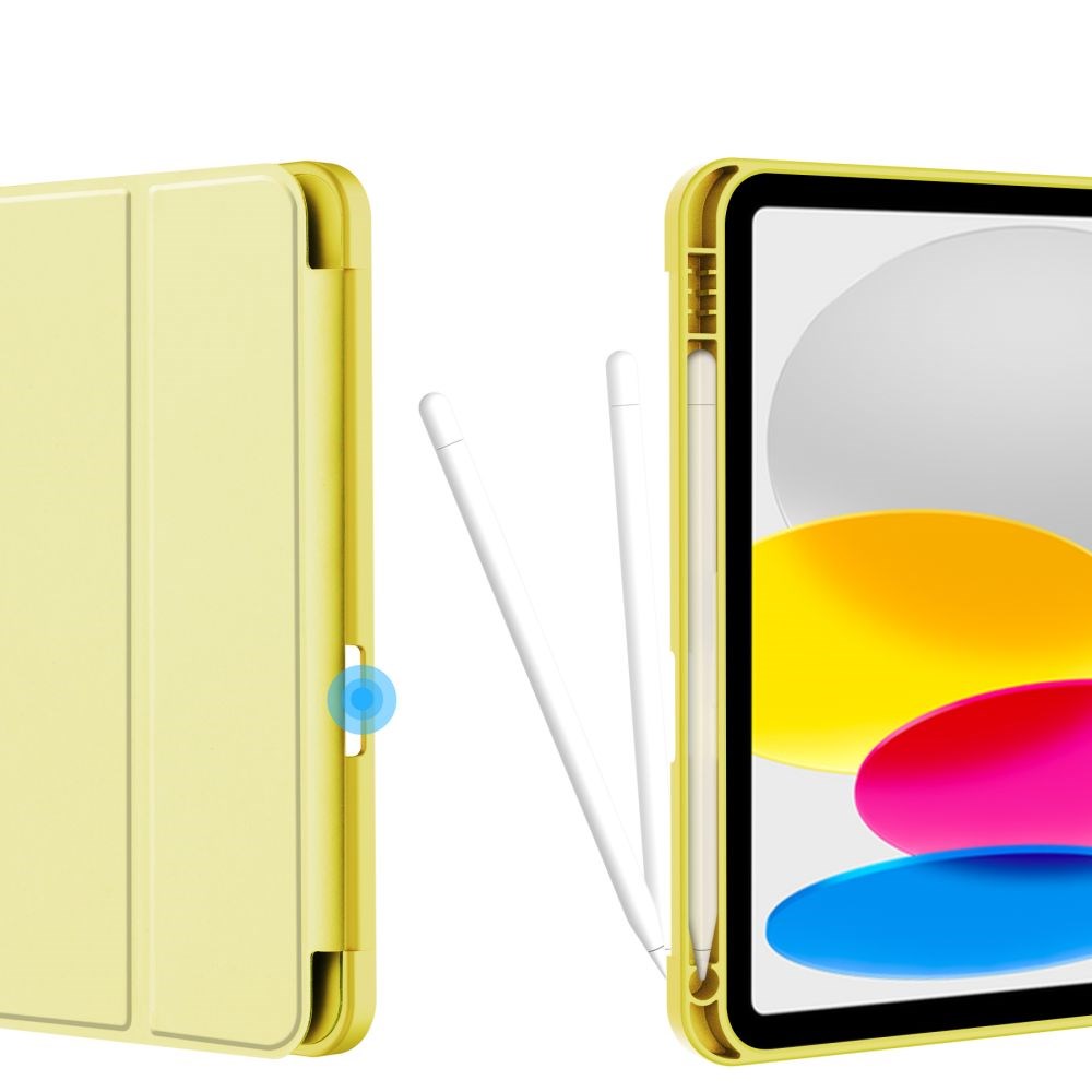 Tech-Protect iPad 10.9" (2022) SC Case w. Apple Pencil Holder - Yellow