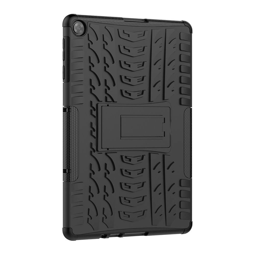 Huawei MatePad T10 / T10s Tech-Protect Armorlike Case w. Kickstand - Black